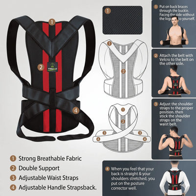 Imported Doctor Plus Posture Belt