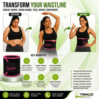 Adjustable Waist Trimmer Belt
